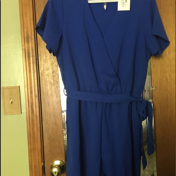 ❤️Reoria Romper Wrap faux- Short Sleeve - Picture 2 of 3